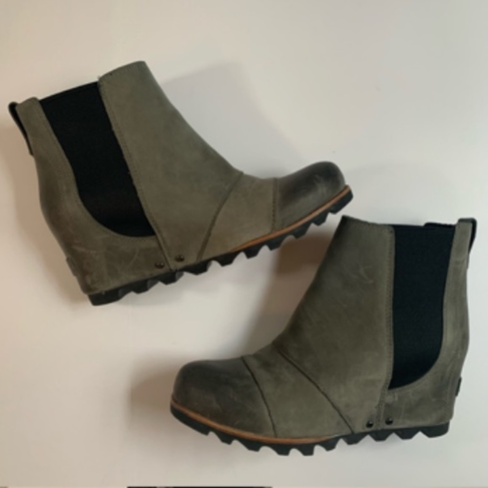 Sorel Waterproof Leather Joan of Arctic Chelsea 8